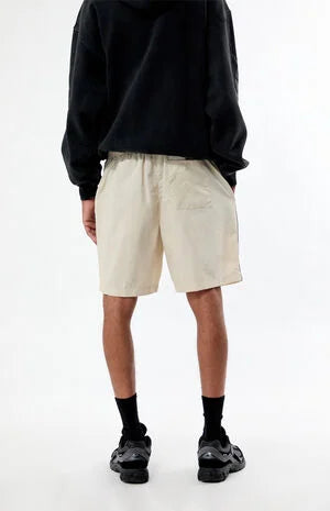 Pacsun Cream Piping Track Shorts