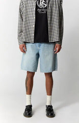 Pacsun Parker Baggy Jorts Light Blue