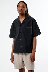 Pacsun Grace Textured Camp Shirt