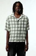 Pacsun Plaid Bailey Short Sleeve Shirt