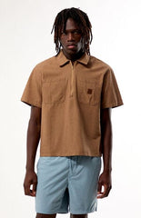 Brixton Brakeman Quater Zip Shirt