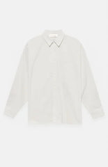 Fear of God ESSENTIALS Ivory Signature Button Up Long Sleeve Shirt