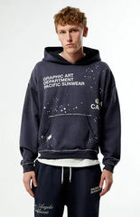 Pacsun Black Terrain Heavyweight Hoodie