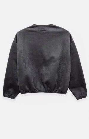 Fear of God ESSENTIALS Iron Gray Crew Neck Sweatshirt