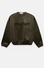 Fear of God ESSENTIALS Brown Modern Crew Neck Sweatshirt