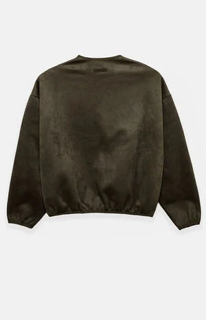 Fear of God ESSENTIALS Brown Modern Crew Neck Sweatshirt