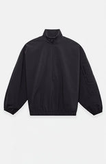 Fear of God ESSENTIALS Vintage Black Active Trace Half Zip Track Jacket