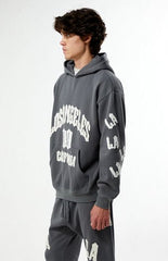Pacsun Los Angeles Raw Applique Hoodie