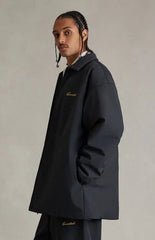 Fear of God ESSENTIALS Vintage Black Signature Filled Barn Jacket
