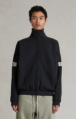 Fear of God ESSENTIALS Vintage Black Track Jacket