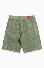 LOST Green Big Joe Pocket Denim Walkshorts