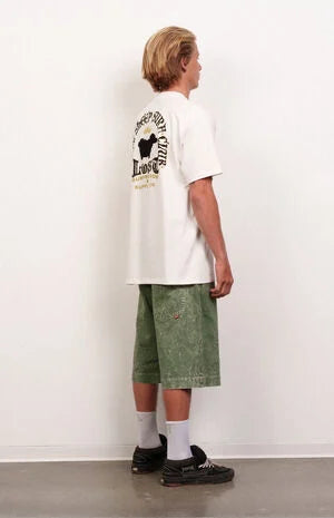 LOST Green Big Joe Pocket Denim Walkshorts
