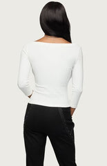Edikted Iklara Button Up Top
