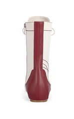 AZALEA WANG Women's Passer Red Boxing Sneaker Boots