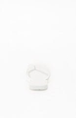 Havaianas Women's White Slim Square Flip Flop Sandals