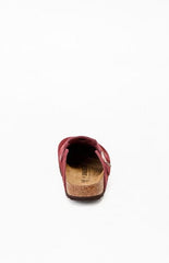 Birkenstock Women’s Boston Soft Footbed Clog Maroon