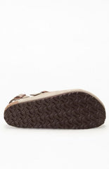 Birkenstock Tokio Suede Leather Clog Taupe