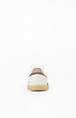 adidas White & Brown Samba OG Shoes