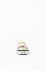 Vans Rose & Thorn Embroidered Classic Slip-On Shoes