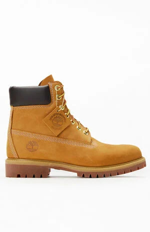 Timberland Wheat Classic 6-Inch Premium Waterproof Boots