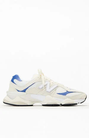 New Balance White 9060 Shoes