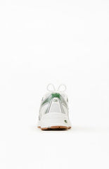 New Balance Gray & Green 740 Sneakers