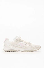 New Balance White & Pink 204L Sneakers