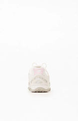 New Balance White & Pink 204L Sneakers