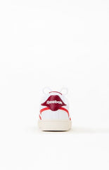 Reebok Women's White & Red Club C Revenge Sneakers
