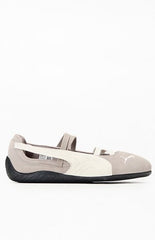 Puma Women's Taupe Speedcat Ballet Sneakers
