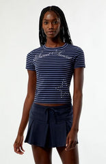 Your Favorite Sweet Sunset Striped Skimmer T-Shirt