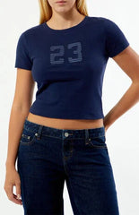 Your Favorite 23 Applique Skimmer T-Shirt