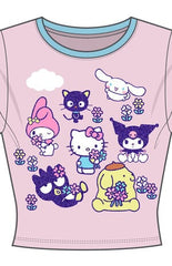 Hello Kitty & Friends Smell The Flowers Baby T-Shirt