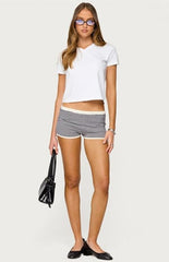 Edikted Ornella V Neck T-Shirt