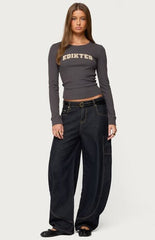 Edikted Essential Edikted Ribbed T-Shirt