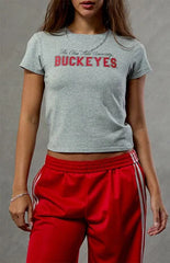 WILD COLLECTIVE Ohio State Skimmer T-Shirt