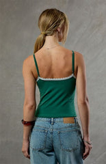 WILD COLLECTIVE Miami Hurricanes Lace Cami