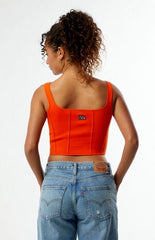 HYPE & VICE Florida Gators Knit Corset Top
