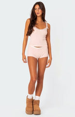 Edikted Mariana Pointelle Tank Top