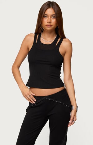 Edikted Sammy Layered Tank Top