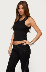 Edikted Sammy Layered Tank Top