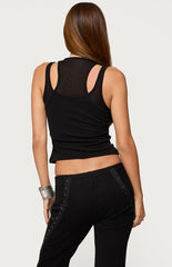 Edikted Sammy Layered Tank Top