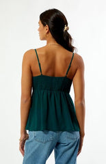 Beverly and Beck Beaded Flyaway Tank Top