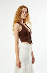 Your Favorite Kenny Brown Denim Vest