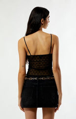 Beverly and Beck Hanna Burnout Tank Top