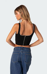 Edikted Sailor Corset Top