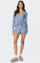 Edikted Kimia Babydoll Top