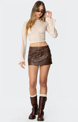 Edikted Rachelle Tied Backless Top