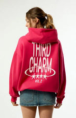 Third Charm Raspberry Puff Graphic Vol. 2 Hoodie