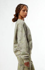 Pacsun Tree Camo Crew Neck Sweatshirt